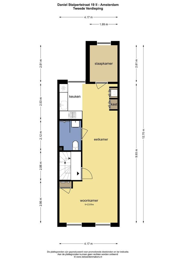 Daniel Stalpertstraat 19 2, Amsterdam plattegrond-0