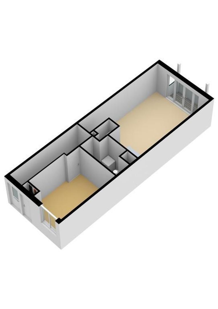 Hortusplantsoen 37, Amsterdam plattegrond-1