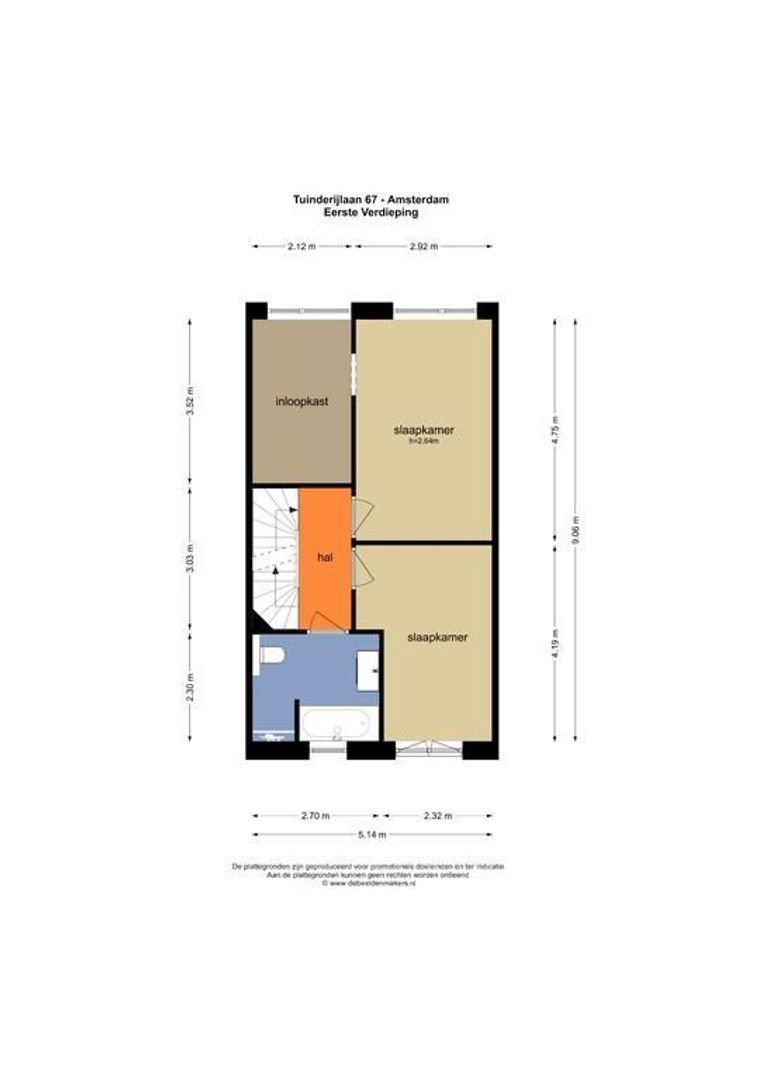 Tuinderijlaan 67, Amsterdam plattegrond-1