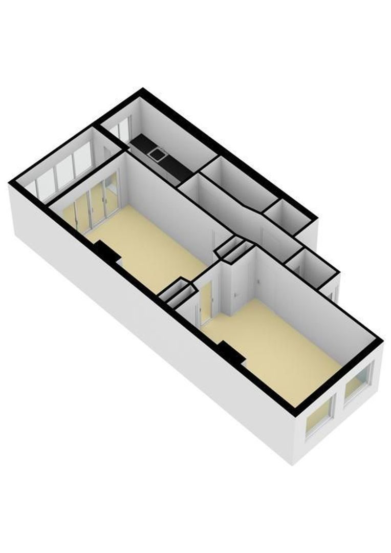 Eerste Helmersstraat 83 H, Amsterdam plattegrond-1