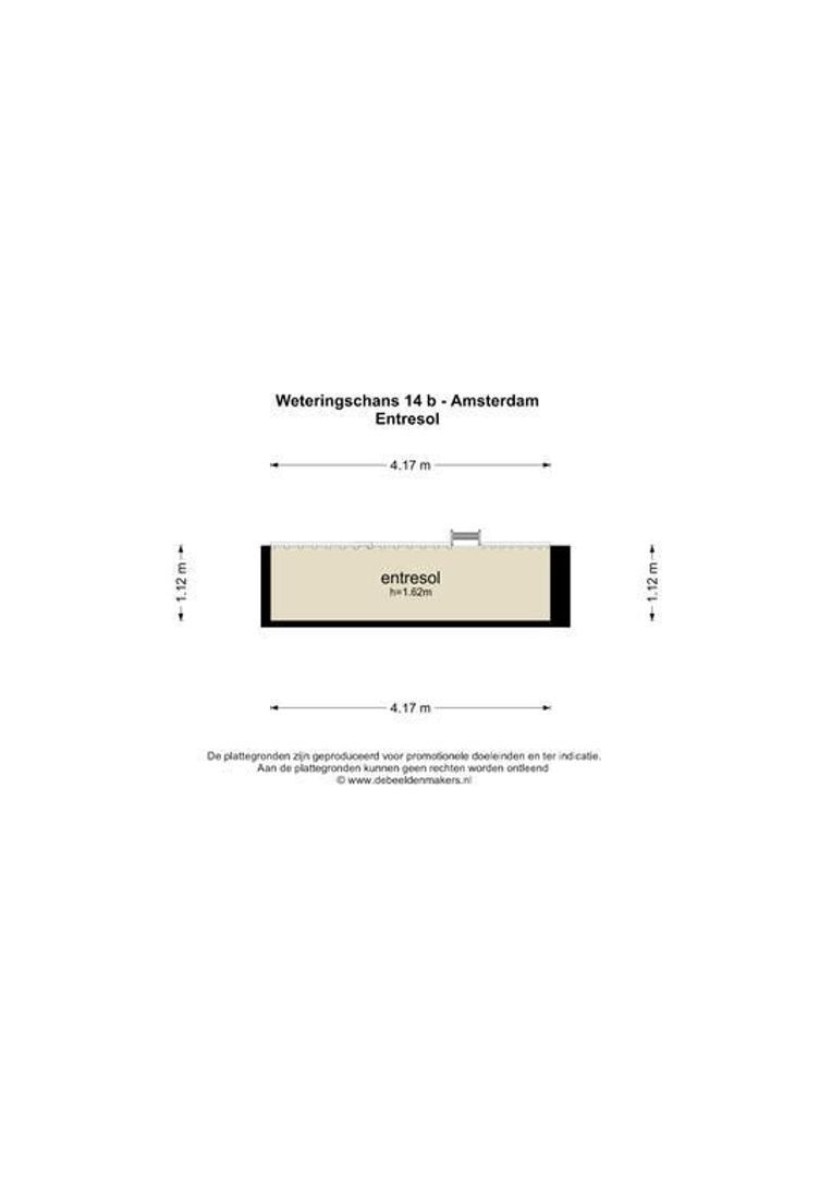 Weteringschans 14 BV, Amsterdam plattegrond-3