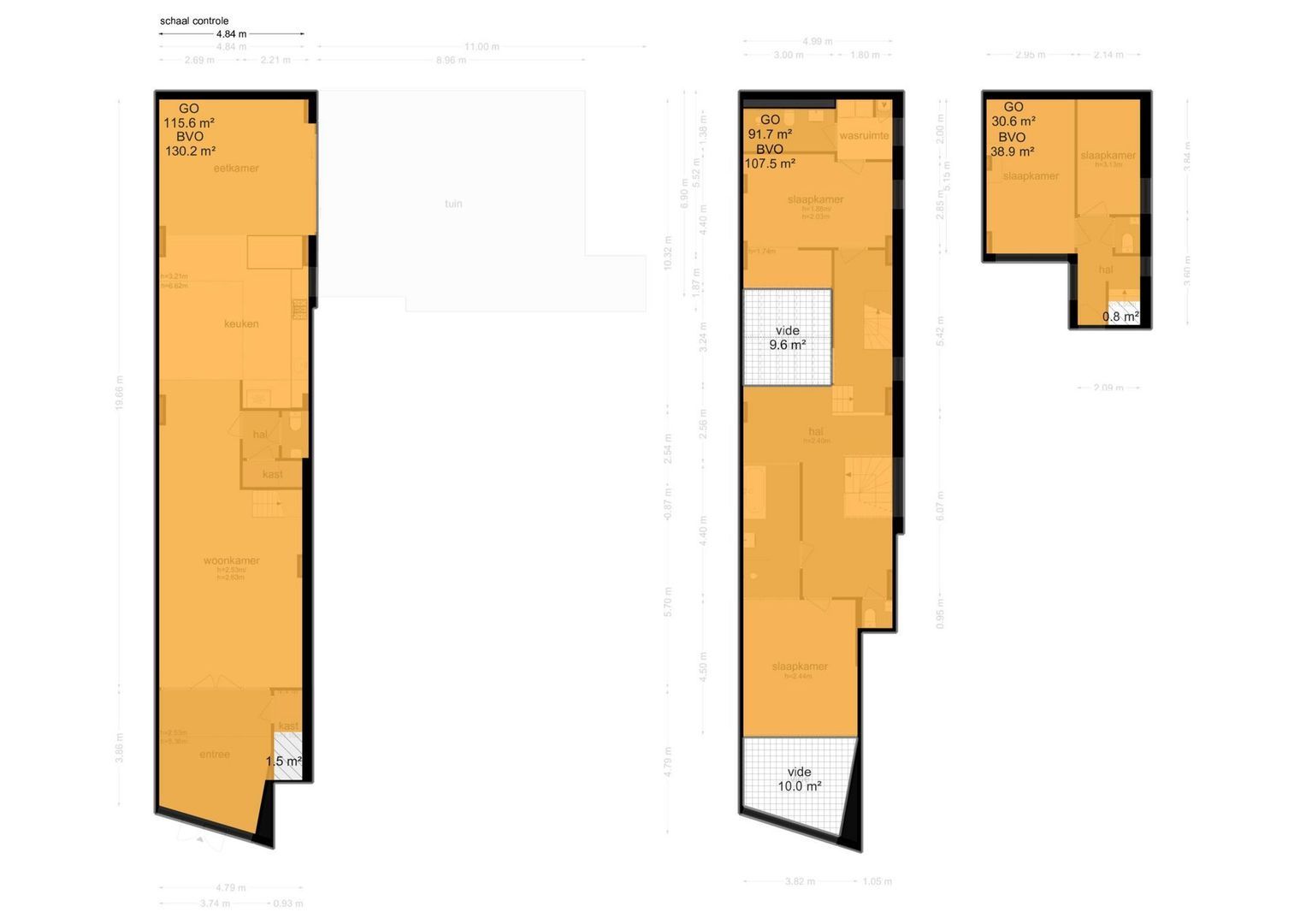 's-Gravenhekje 3 A, Amsterdam plattegrond-3