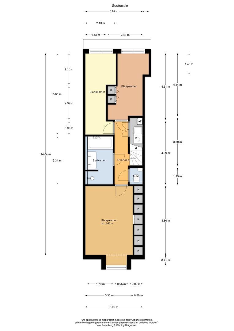 Eerste Jan van der Heijdenstraat 110 H, Amsterdam plattegrond-2