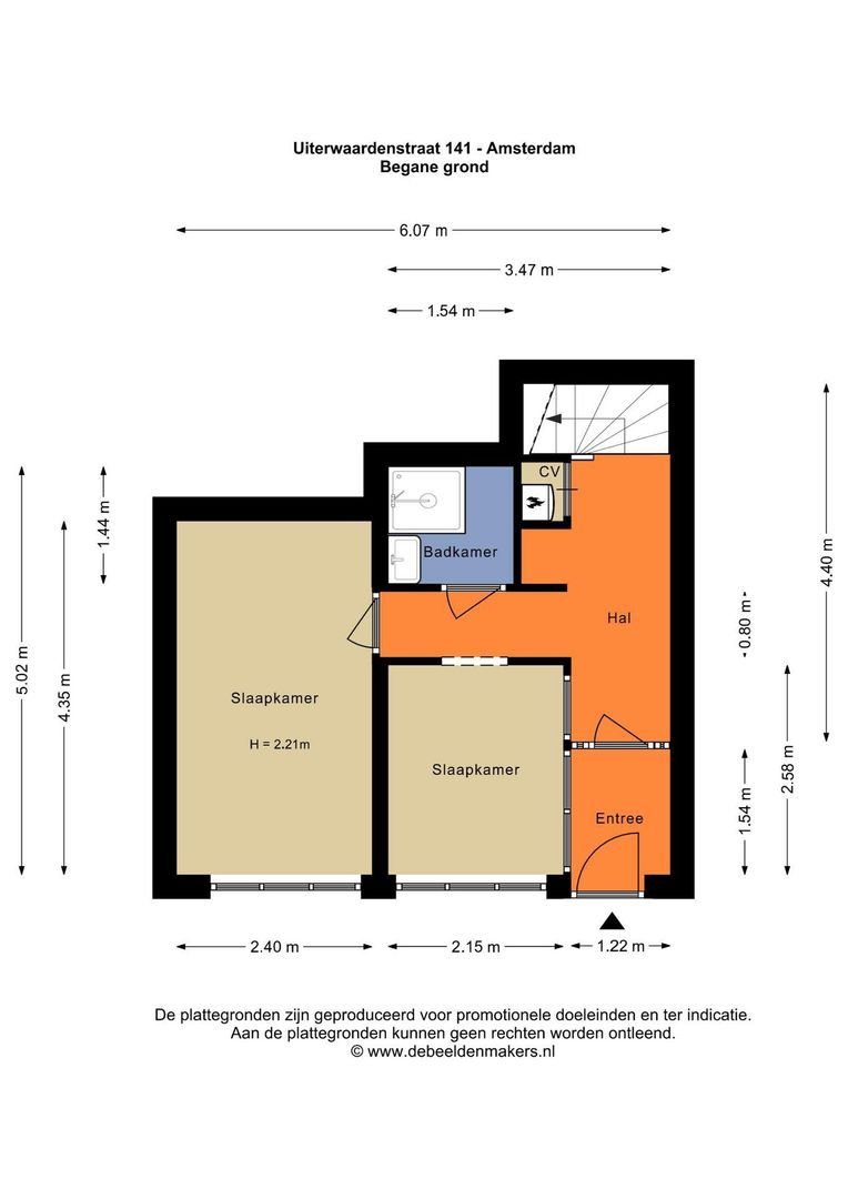 Uiterwaardenstraat 141 Hs, Amsterdam plattegrond-0