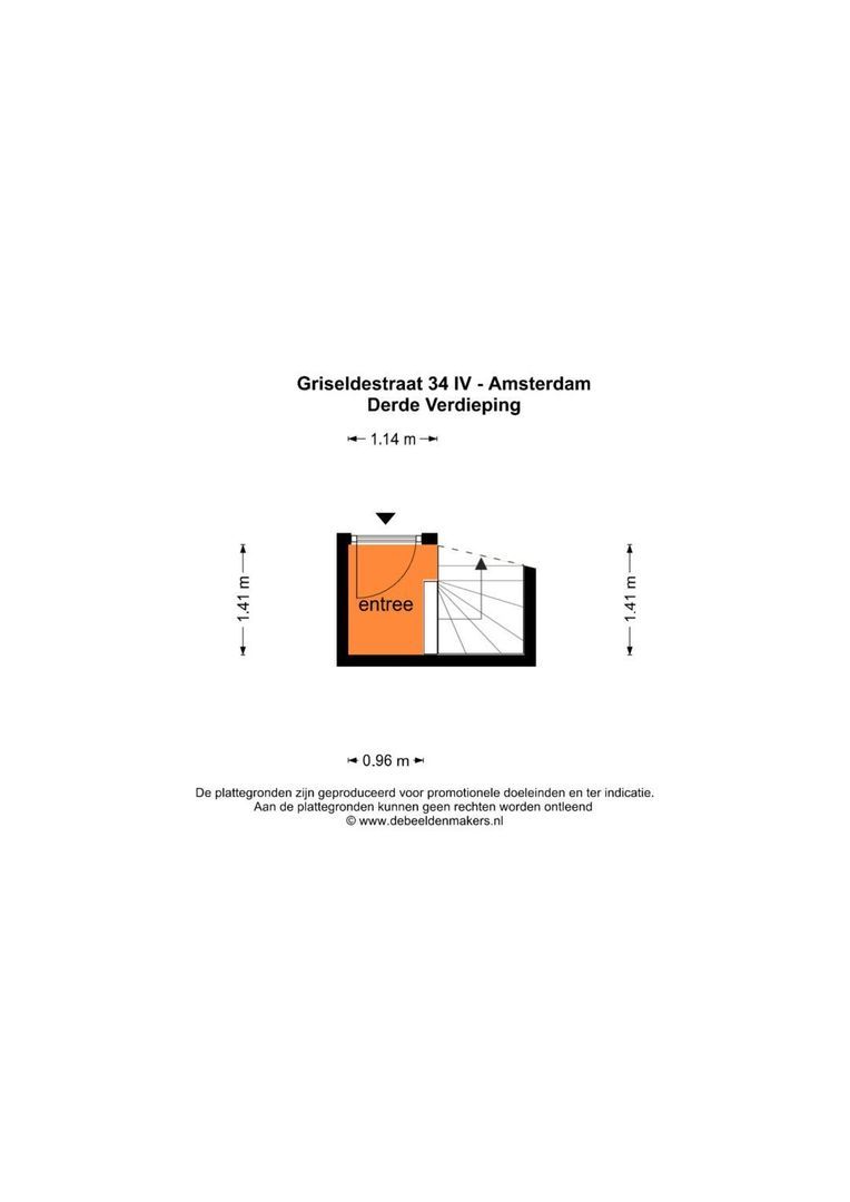 Griseldestraat 34 4, Amsterdam plattegrond-2