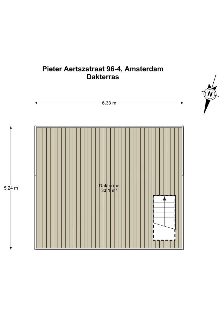 Pieter Aertszstraat 96 4, Amsterdam plattegrond-2