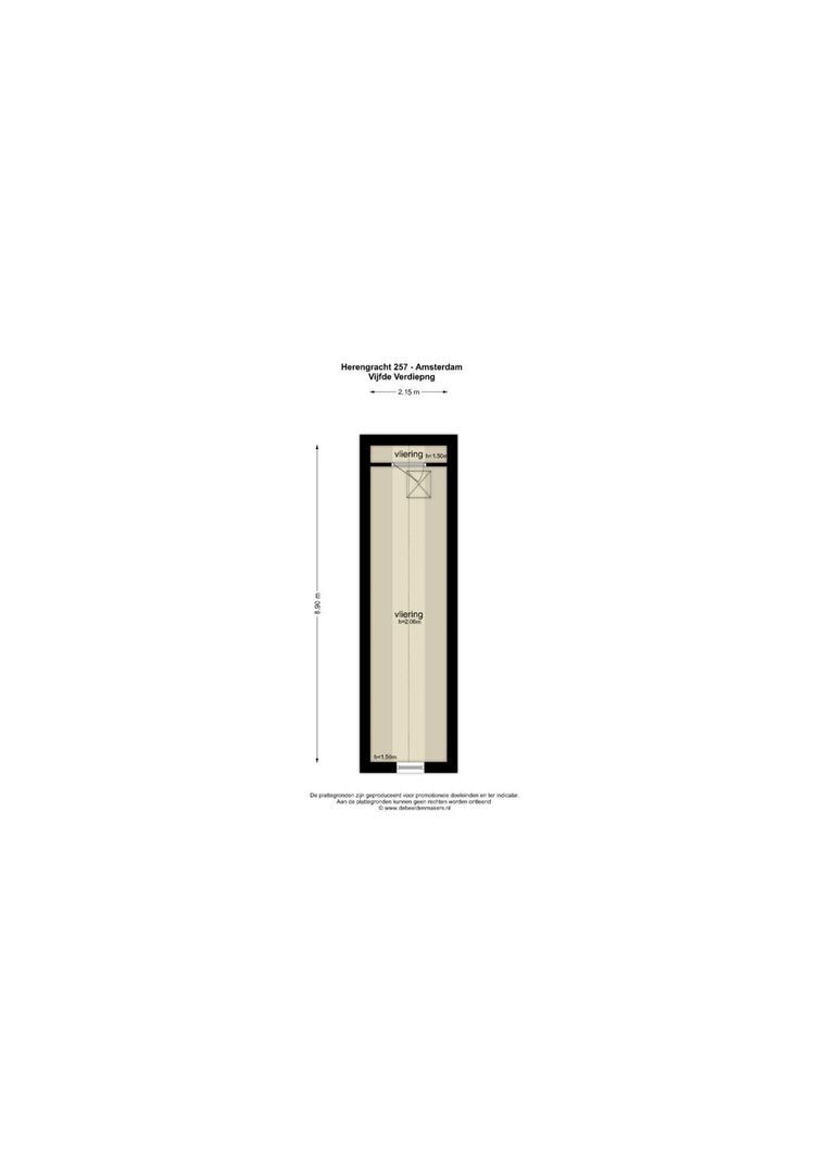 Herengracht 257, Amsterdam plattegrond-7