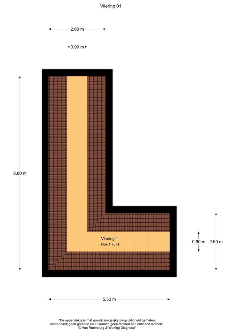 Prinsengracht 1031 F, Amsterdam plattegrond-2