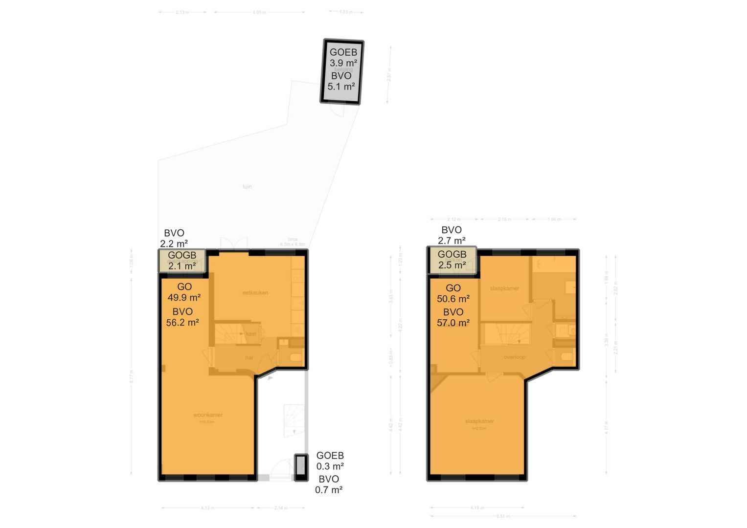 Krugerstraat 31 A, Amsterdam plattegrond-2