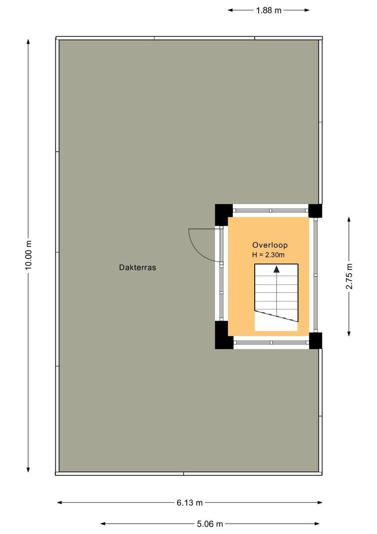 Eerste Jan van der Heijdenstraat 113 E, Amsterdam plattegrond-2