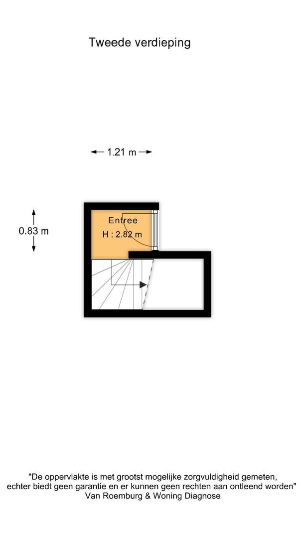 Vosmaerstraat 12 3, Amsterdam plattegrond-2