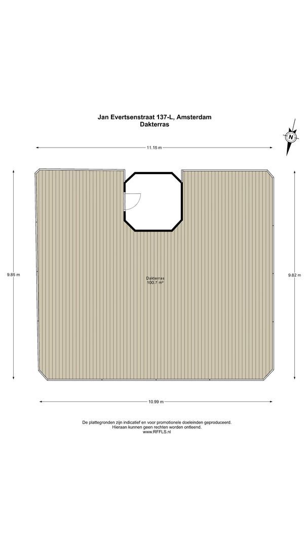 Jan Evertsenstraat 137 L, Amsterdam plattegrond-2