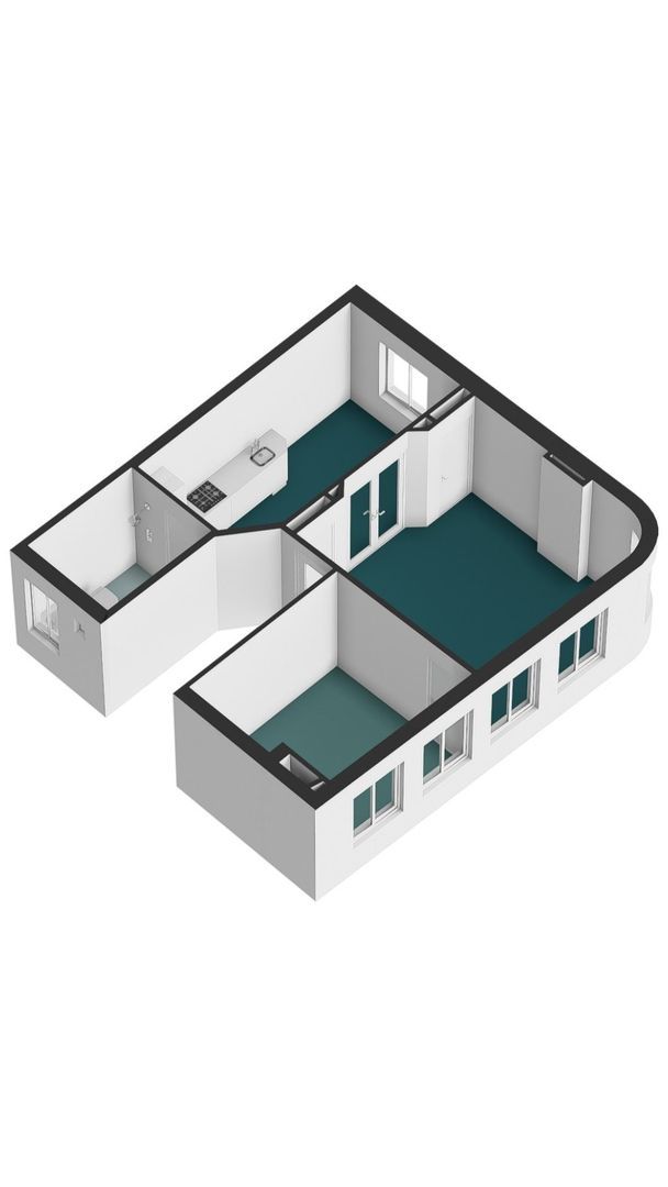 Kloveniersburgwal 30 2, Amsterdam plattegrond-1