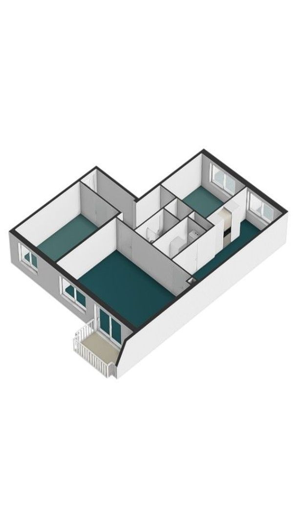Tollensstraat 84 B, Amsterdam plattegrond-2