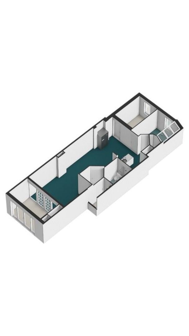 Nieuwe Achtergracht 87 H, Amsterdam plattegrond-1