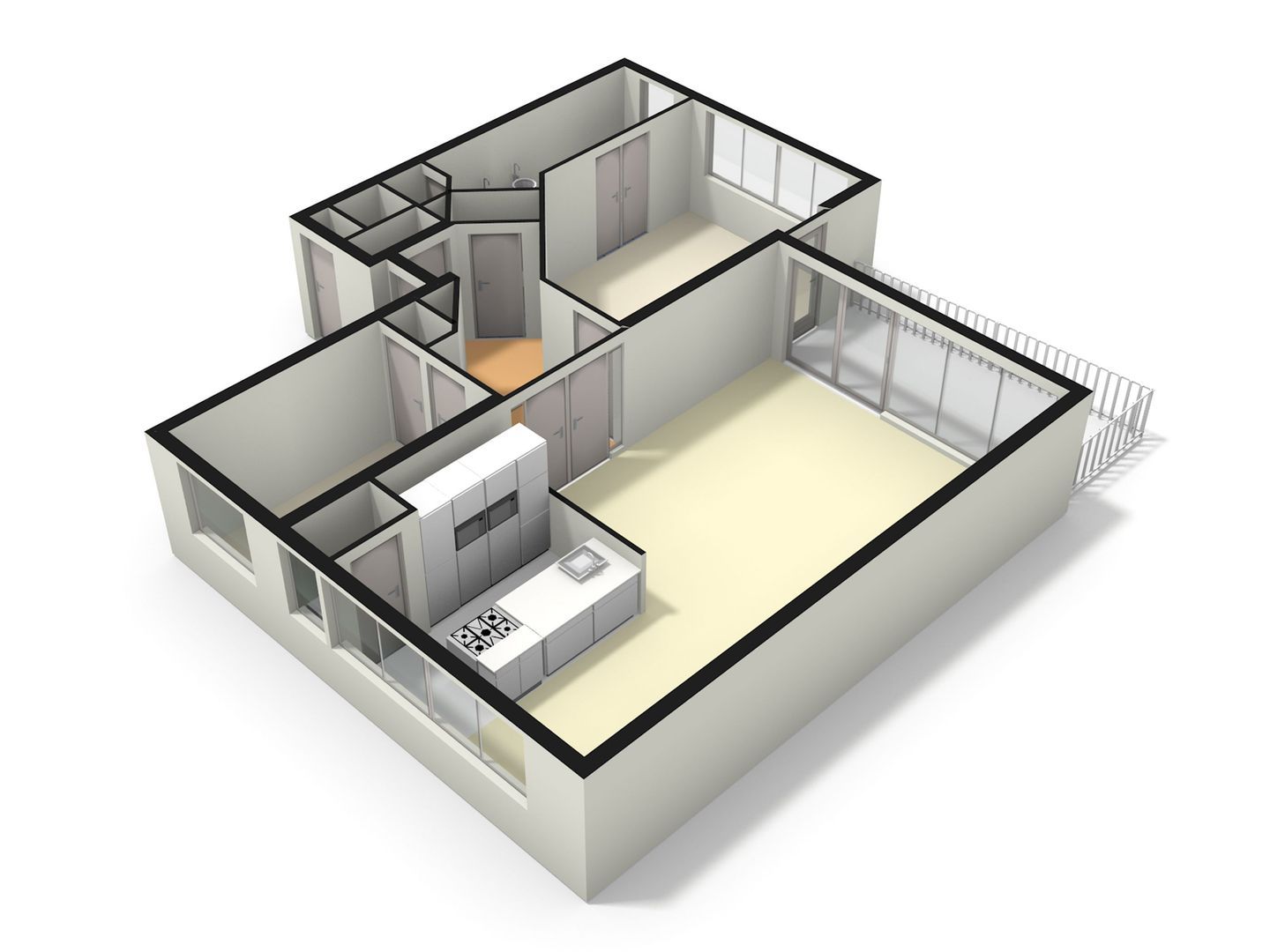 Plantagekade 32, Amsterdam plattegrond-1