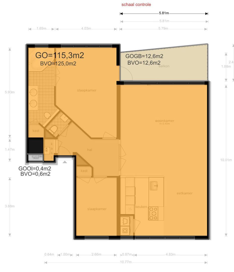 Plantagekade 32, Amsterdam plattegrond-2