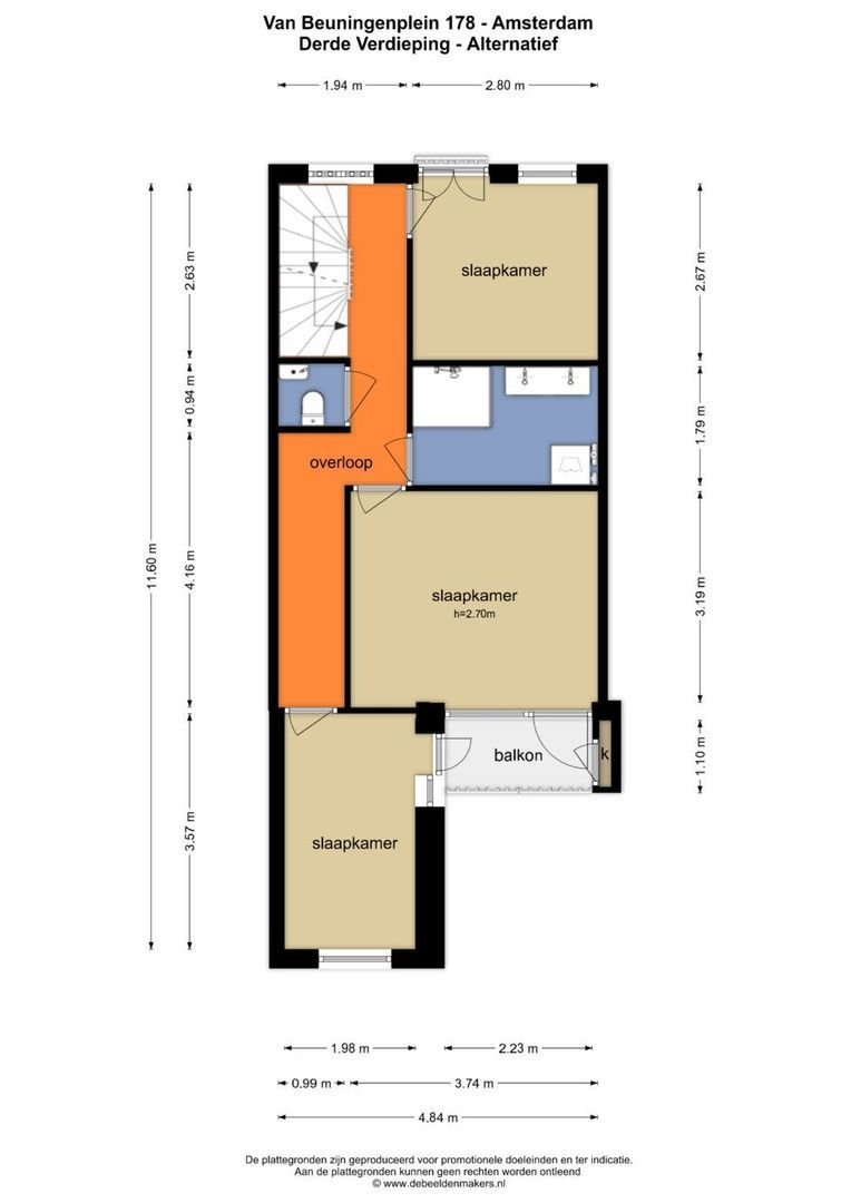 Van Beuningenplein 178, Amsterdam plattegrond-3