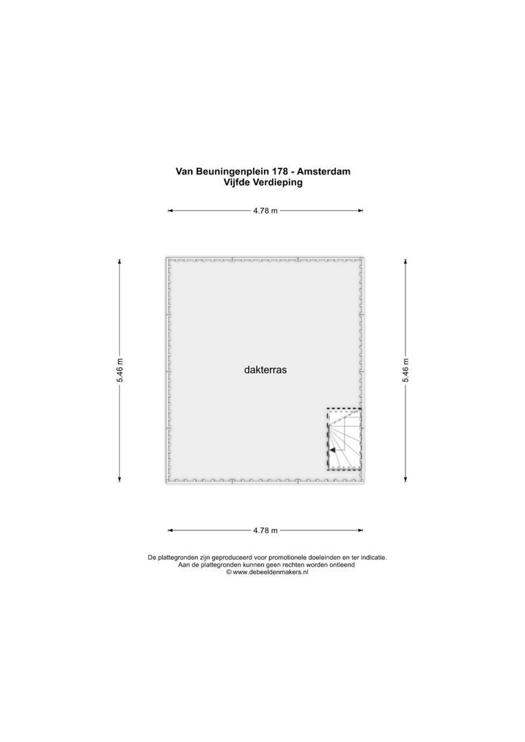 Van Beuningenplein 178, Amsterdam plattegrond-5
