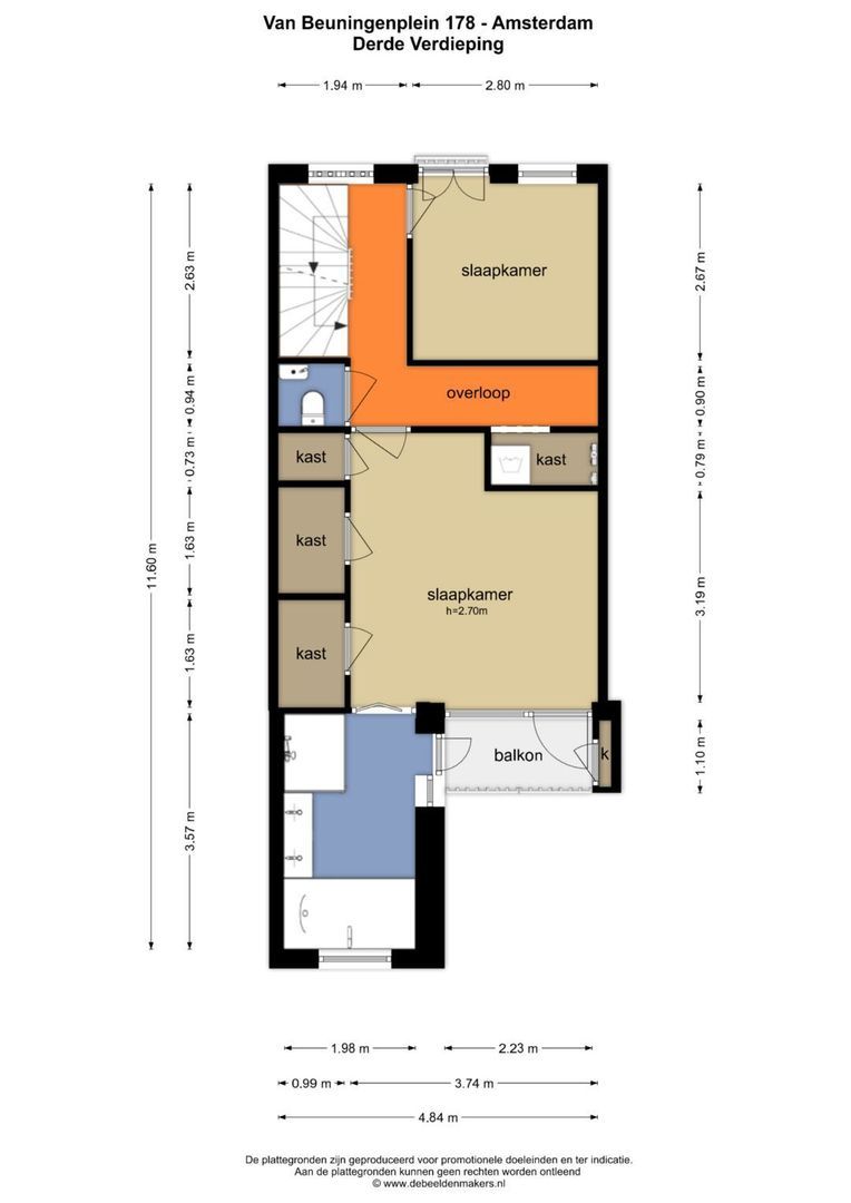 Van Beuningenplein 178, Amsterdam plattegrond-1