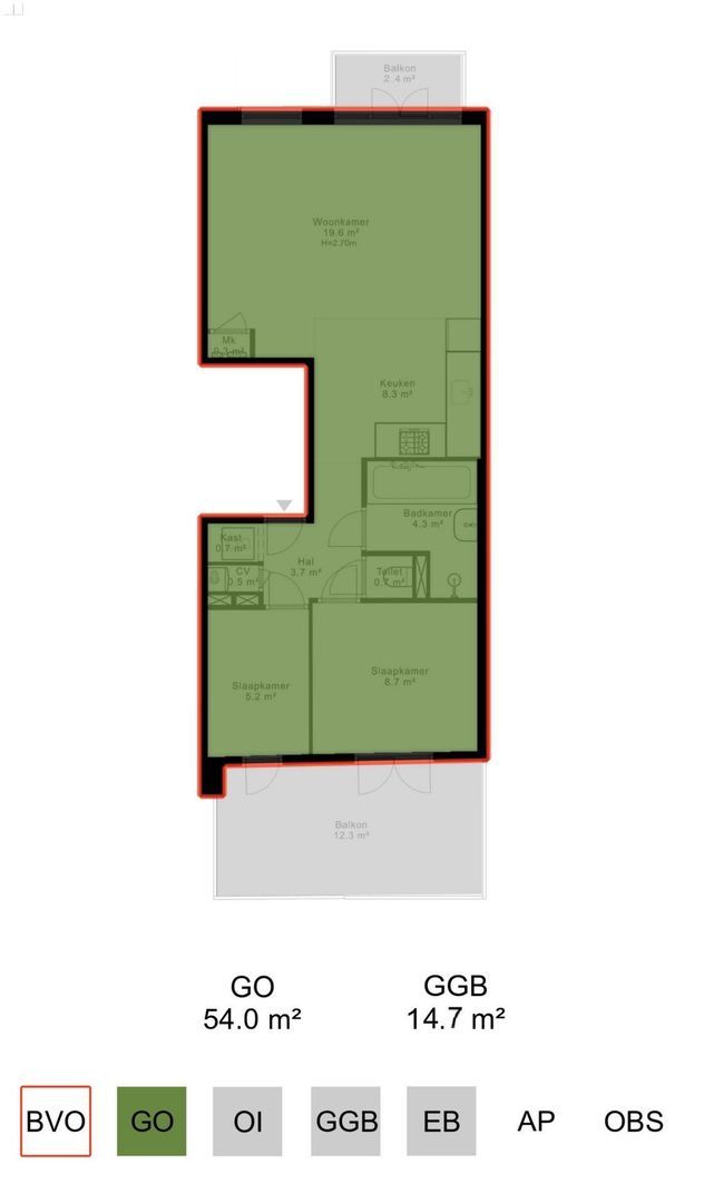 Javastraat 27 2, Amsterdam plattegrond-2