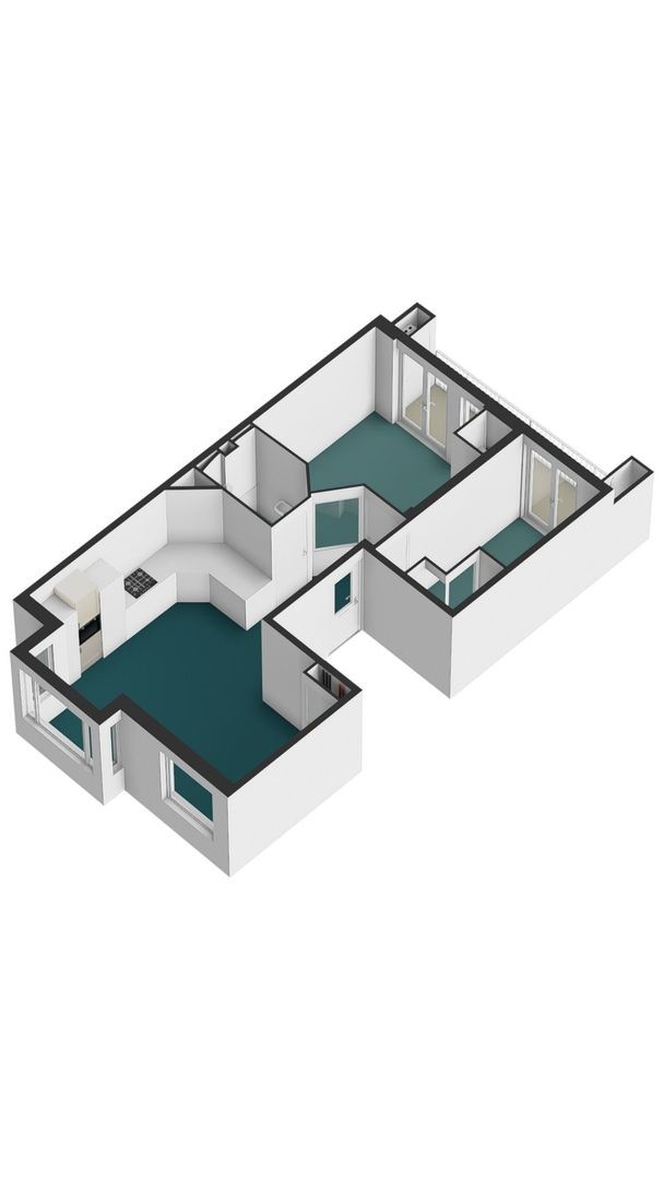 Mercatorstraat 5 1, Amsterdam plattegrond-1