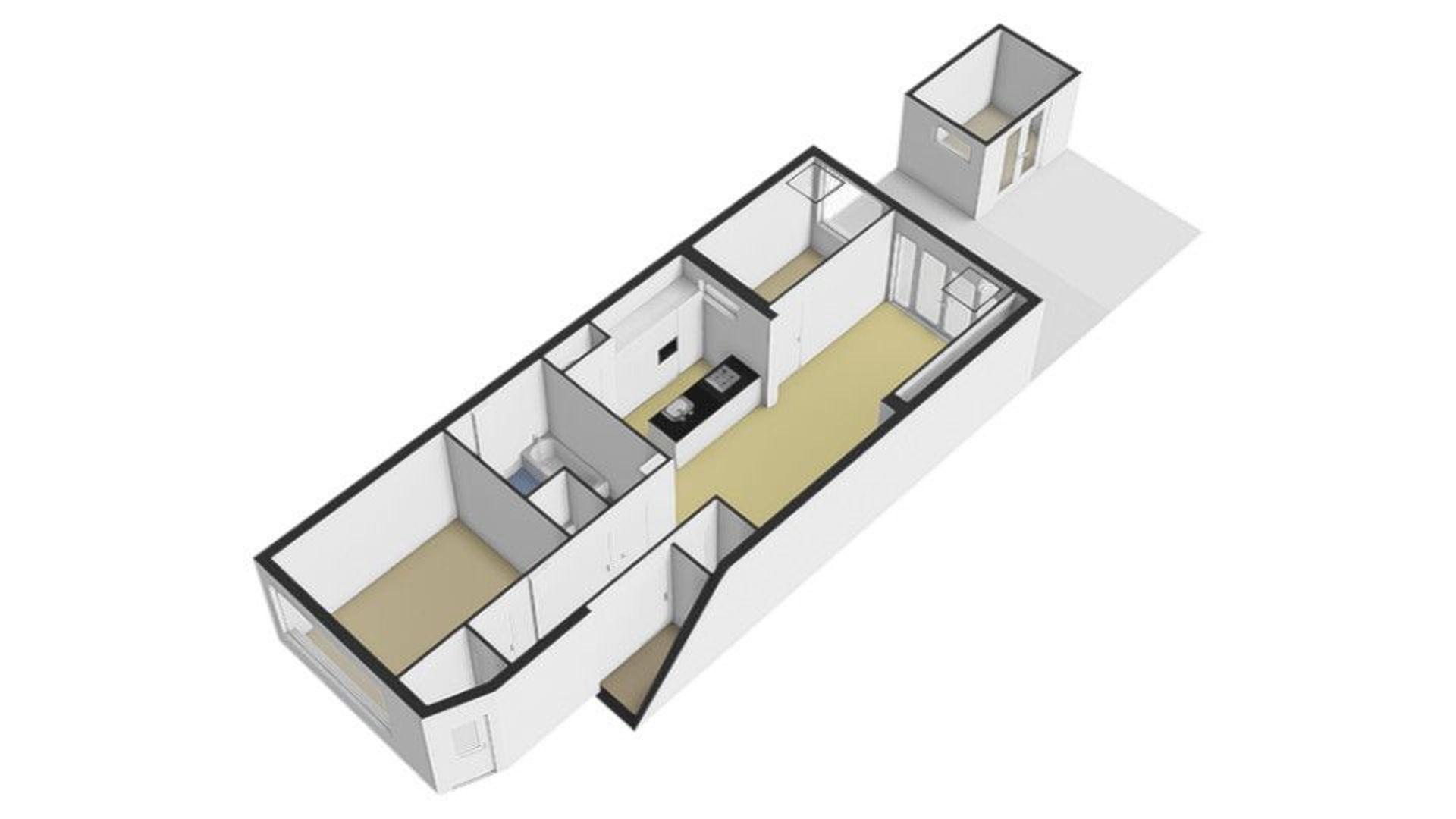 Aalsmeerweg 26 H, Amsterdam plattegrond-2