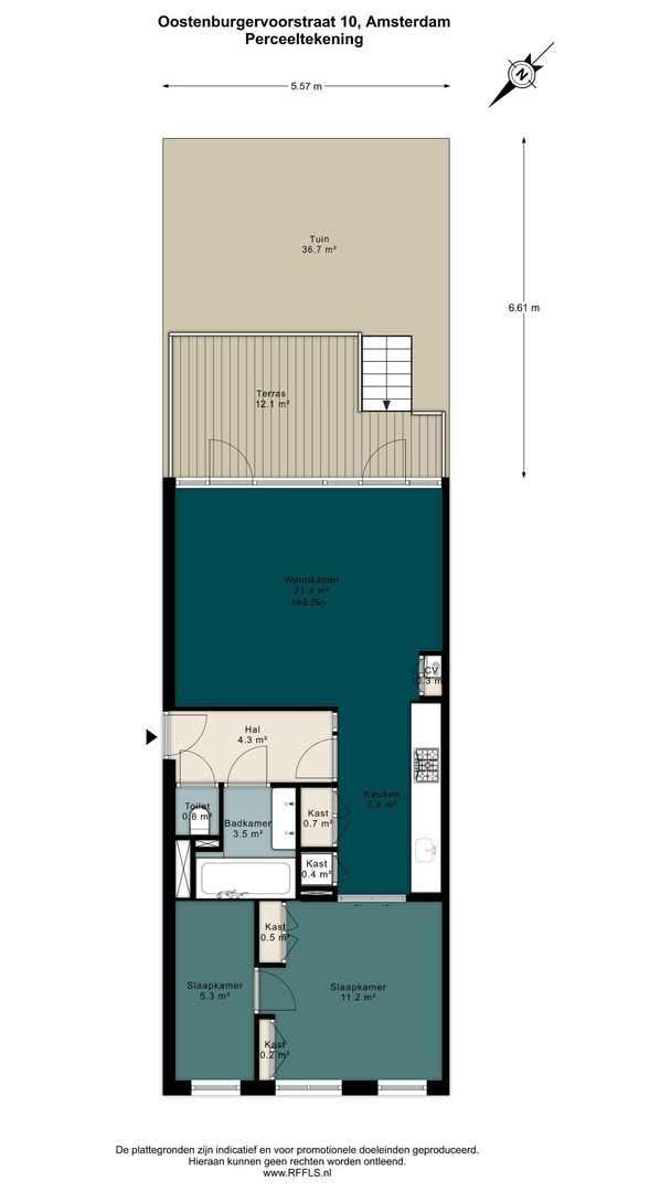 Oostenburgervoorstraat 10, Amsterdam plattegrond-1