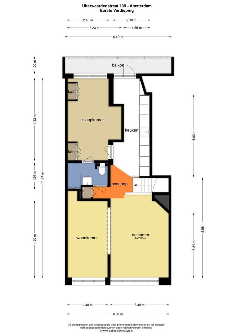 Uiterwaardenstraat 139, Amsterdam plattegrond-2