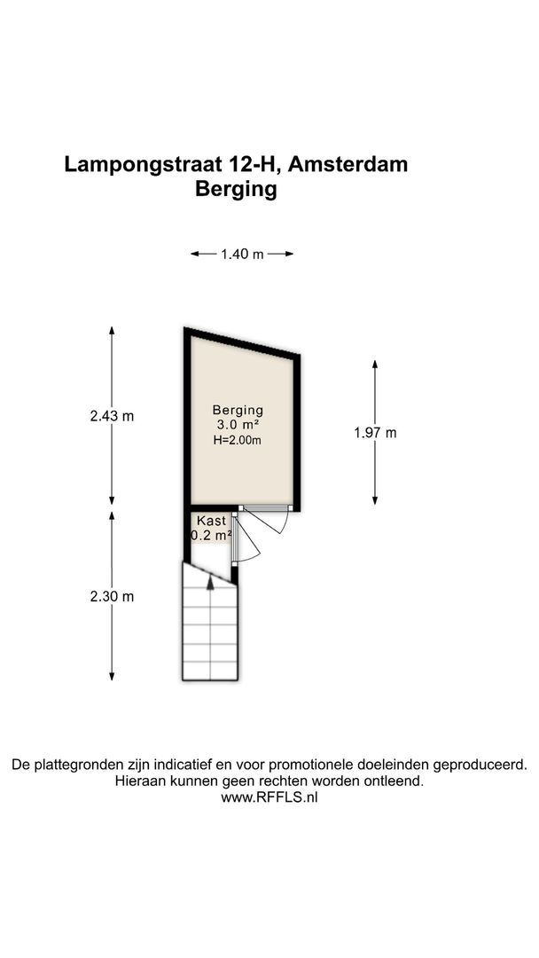 Lampongstraat 12 H, Amsterdam plattegrond-4