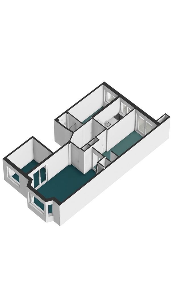 Kinderdijkstraat 53 1, Amsterdam plattegrond-1