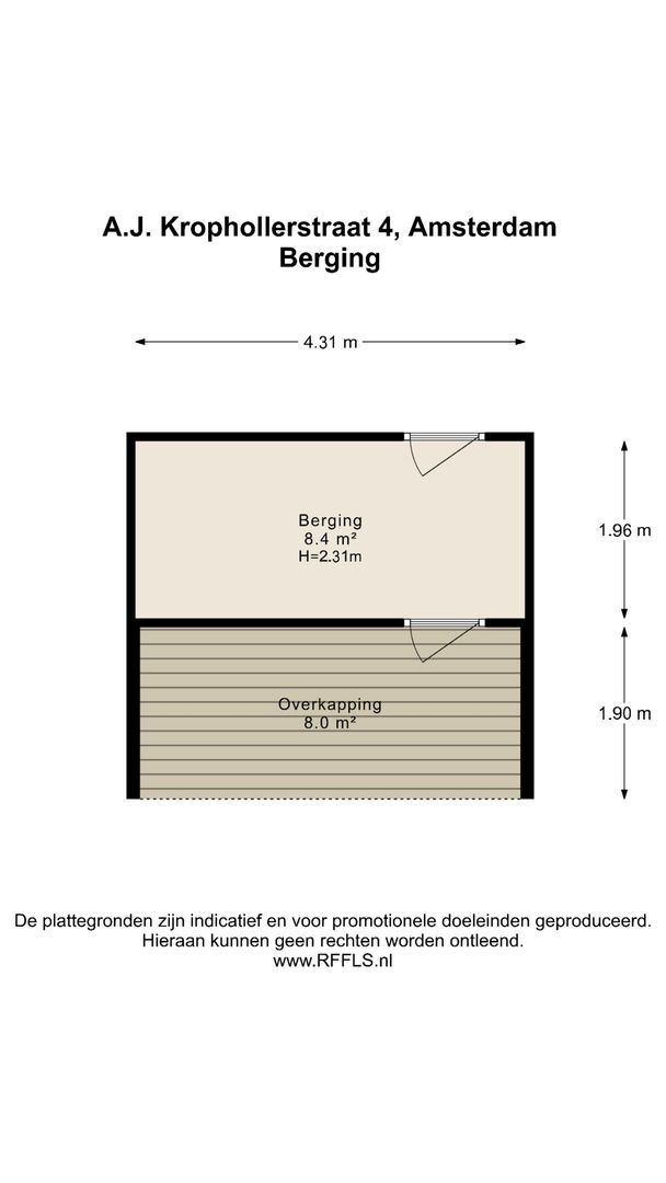 A.J. Krophollerstraat 4, Amsterdam plattegrond-4