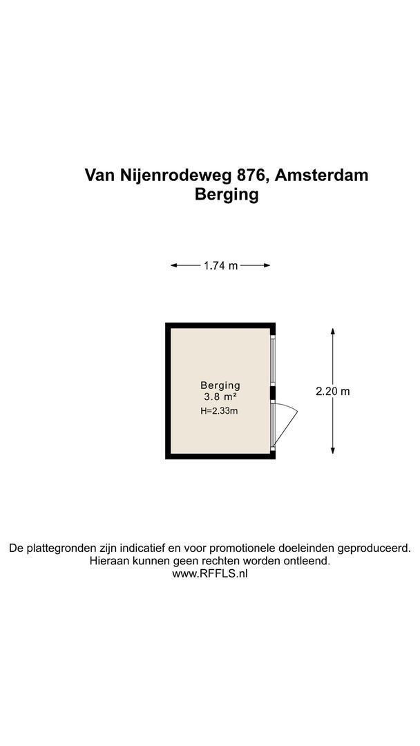 Van Nijenrodeweg 876, Amsterdam plattegrond-4