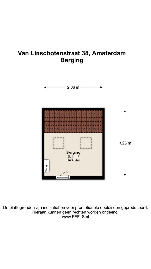 Van Linschotenstraat 38, Amsterdam plattegrond-2