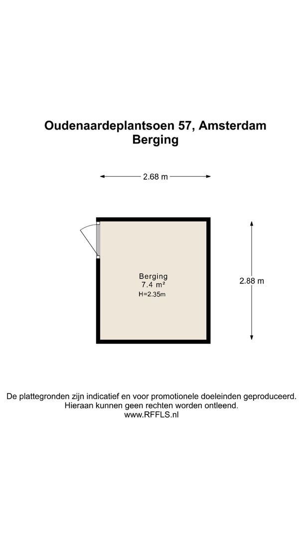 Oudenaardeplantsoen 57, Amsterdam plattegrond-5