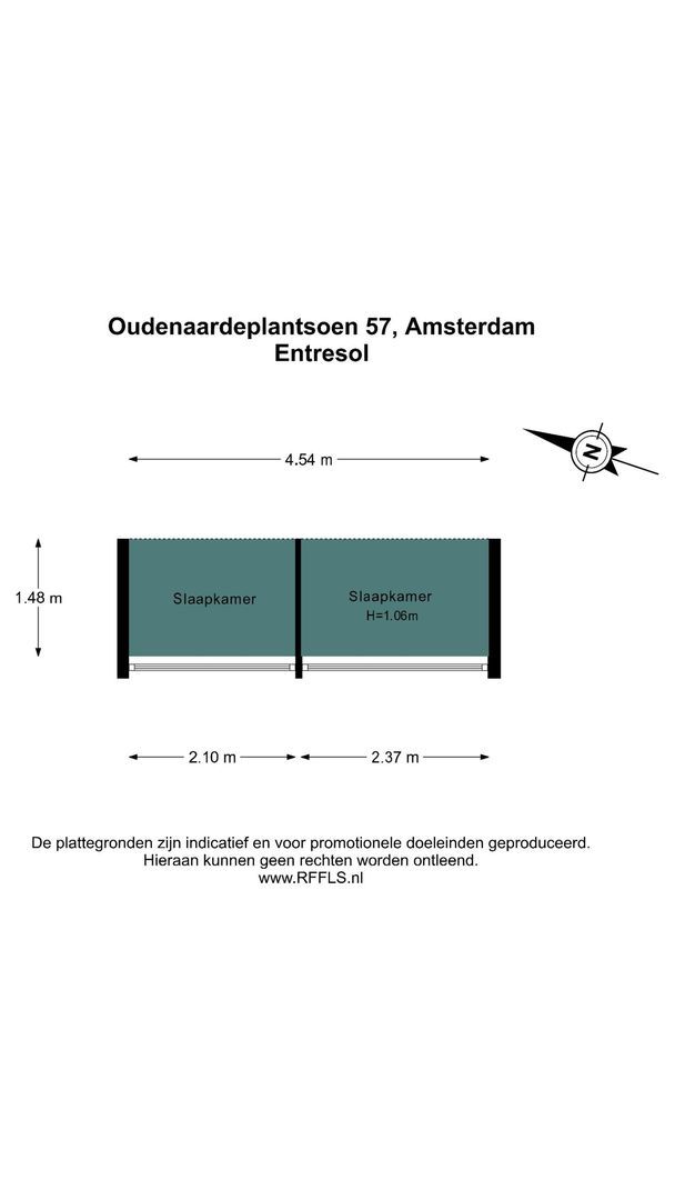 Oudenaardeplantsoen 57, Amsterdam plattegrond-3