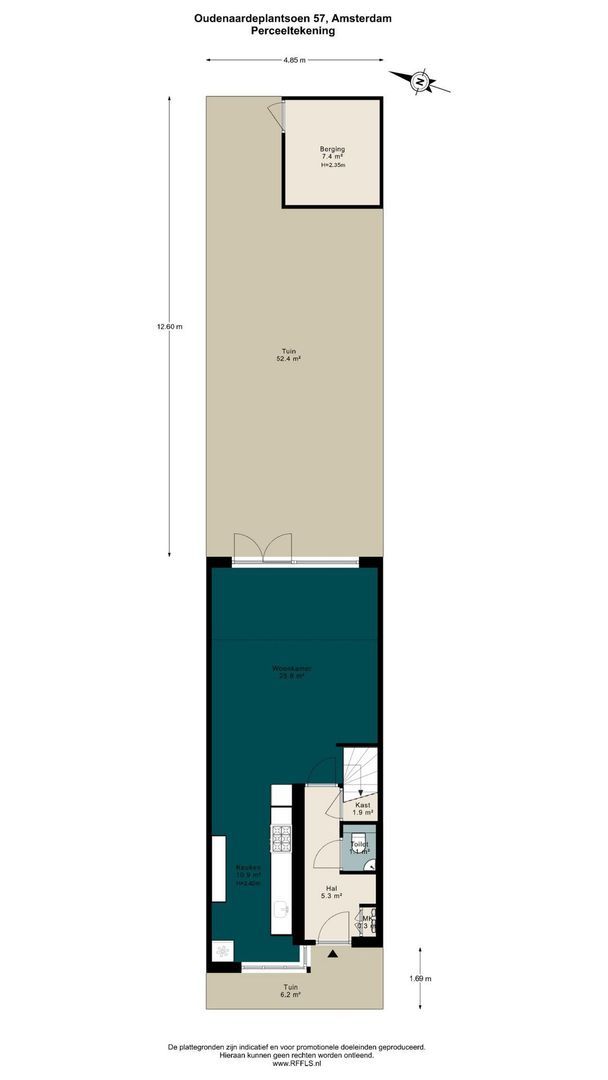 Oudenaardeplantsoen 57, Amsterdam plattegrond-4