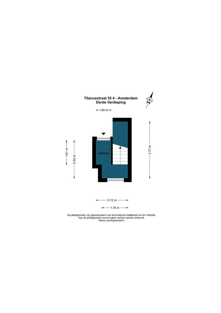 Tilanusstraat 35 4, Amsterdam plattegrond-0