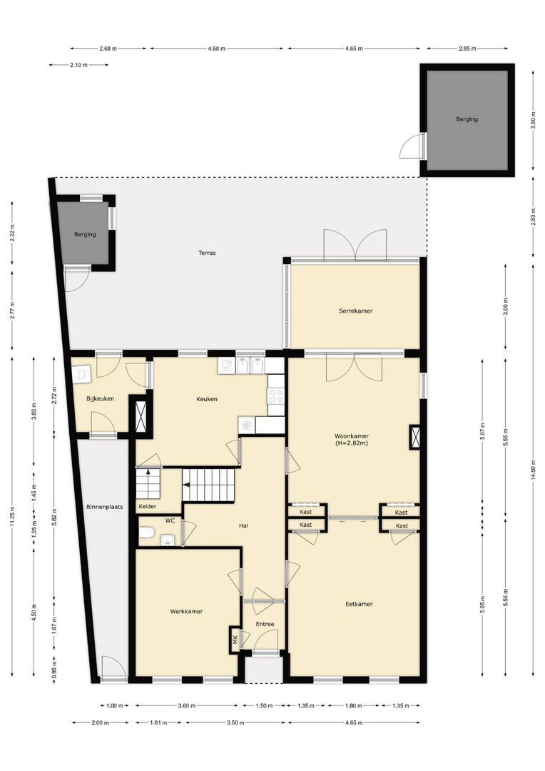 Kerkring 22, Oude-Tonge plattegrond-0