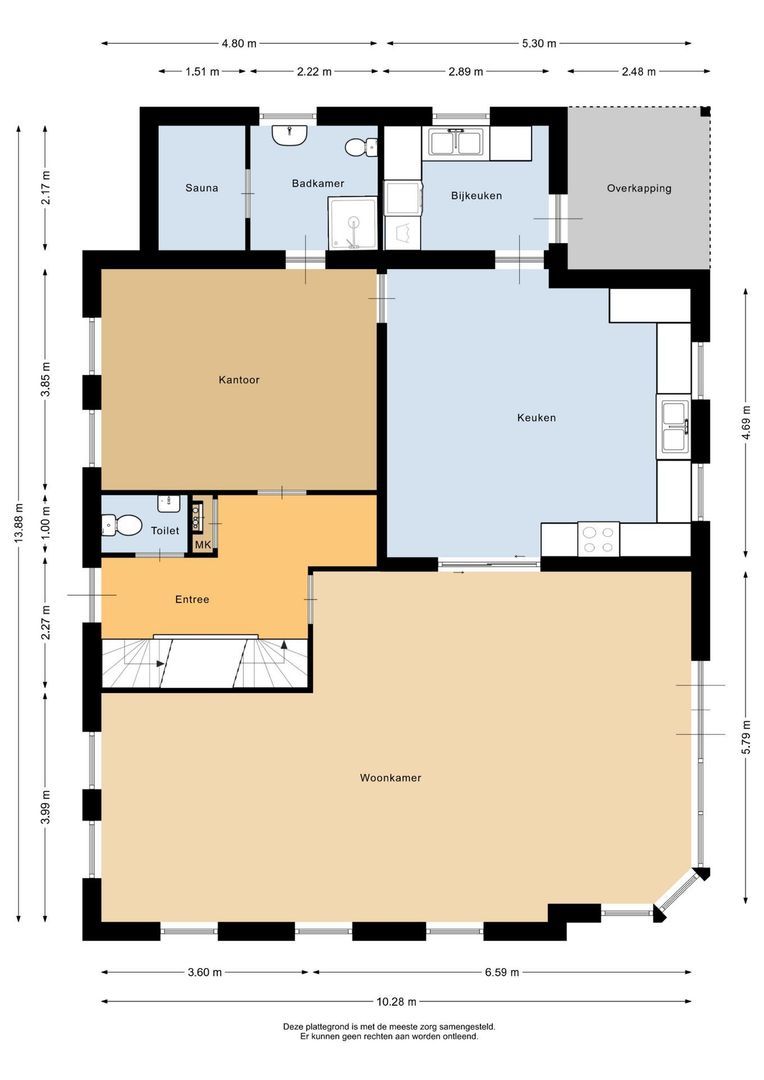 Galathesedijk 5, Ooltgensplaat plattegrond-0