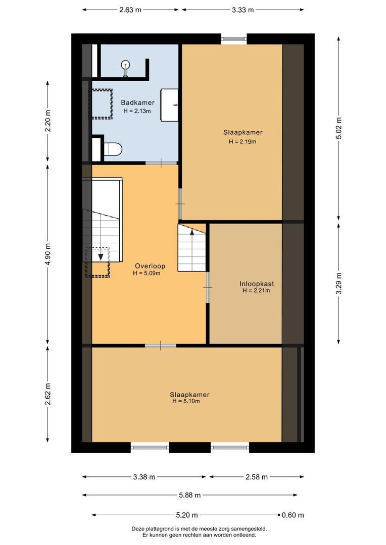 Voorstraat 20, Sommelsdijk plattegrond-2