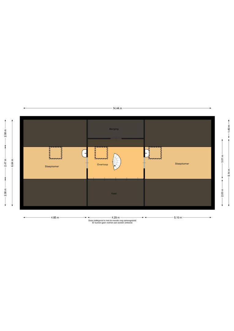Doetinchemsestraat 10, Middelharnis plattegrond-1