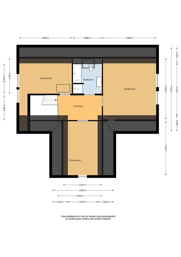 Polder Klinkerland 1, Nieuwe-Tonge plattegrond-1