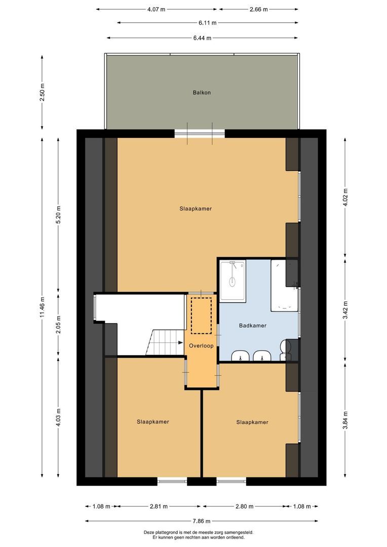 Galathesedijk 5, Ooltgensplaat plattegrond-1