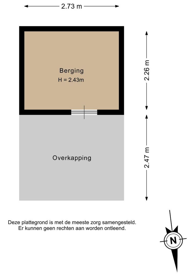 Westdijk 21, Nieuwe-Tonge plattegrond-2