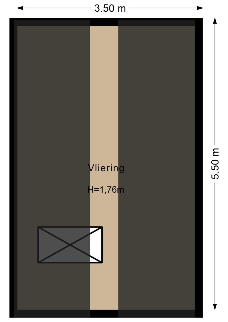Handelskade 1, Oude-Tonge plattegrond-2