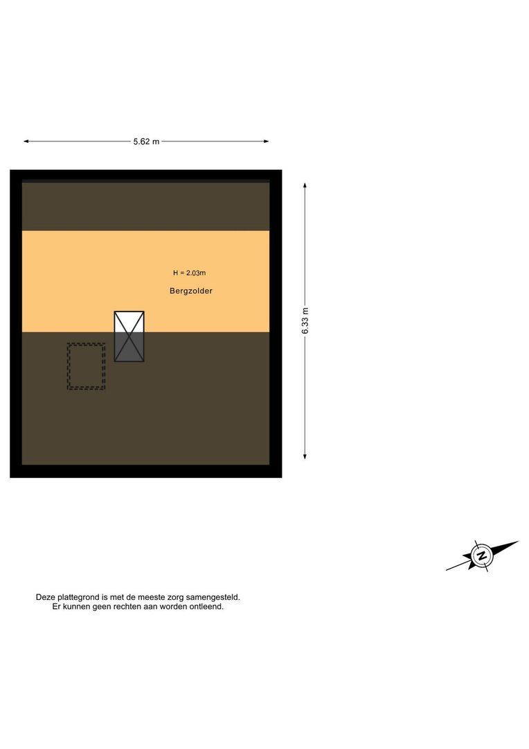 Bouwdijk 48, Melissant plattegrond-3