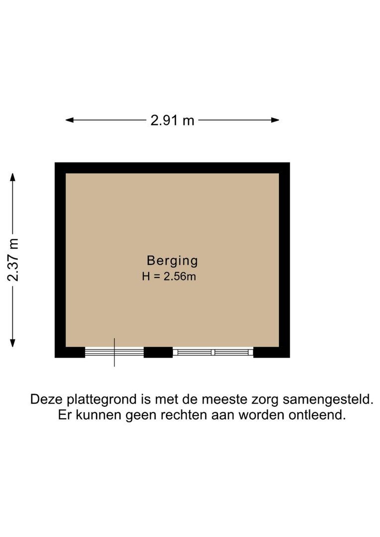 Bouwdijk 48, Melissant plattegrond-5