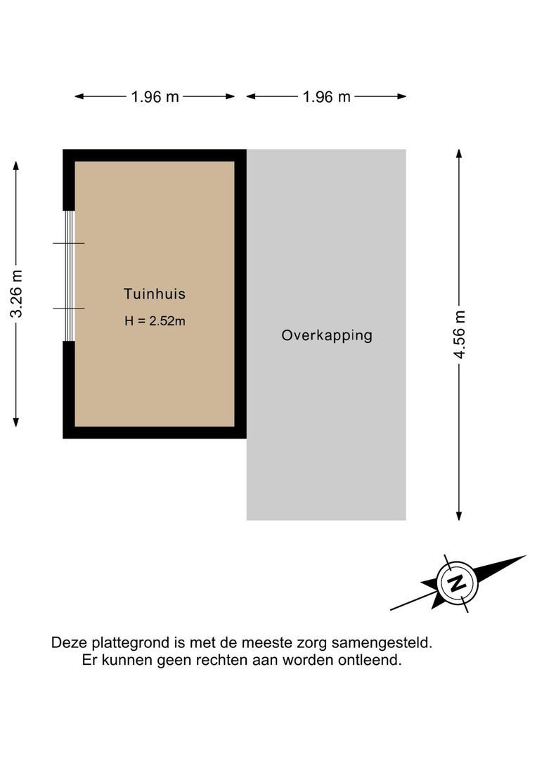 Bouwdijk 48, Melissant plattegrond-4