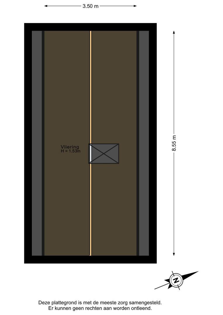 Bouwdijk 48, Melissant plattegrond-2